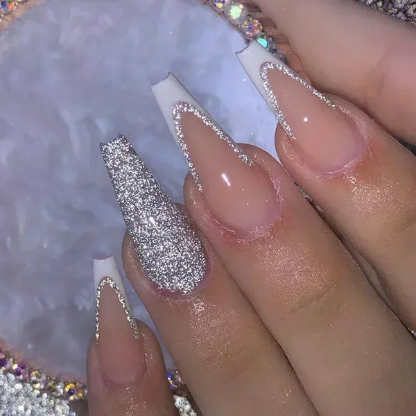 Glamorous Coffin Nail Set