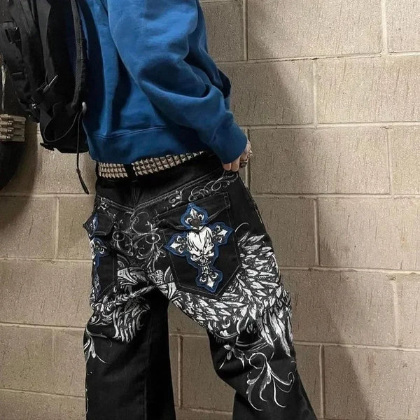 American-Retro-Y2K-High-Street-Gothic-Embroidered-Men-Black-Red-Pattern-High-Waist-Jeans-Street-Couple.jpg
