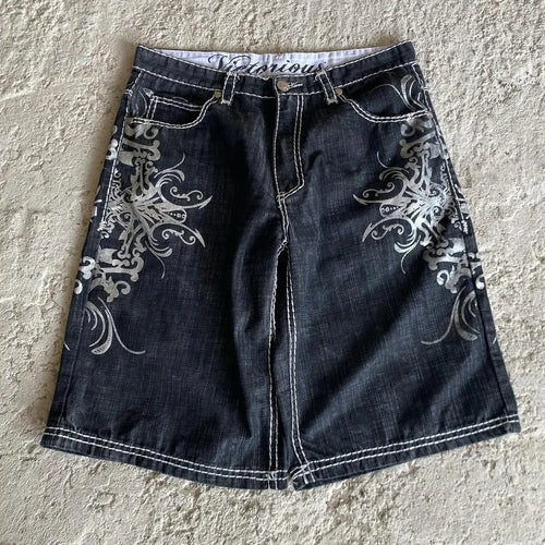 Denim Jorts Y2K Style