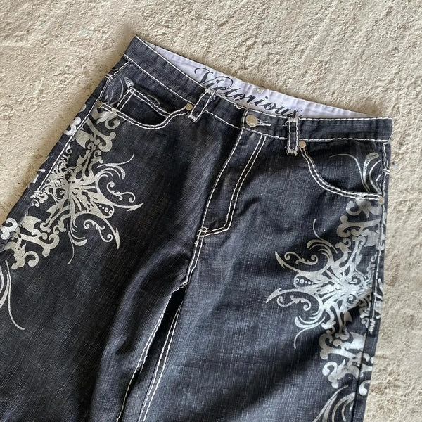 Denim Jorts Y2K Style
