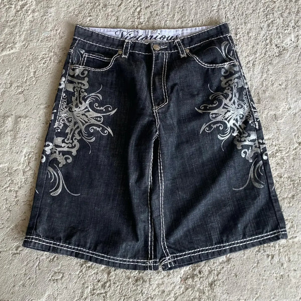 Denim Jorts Y2K Style