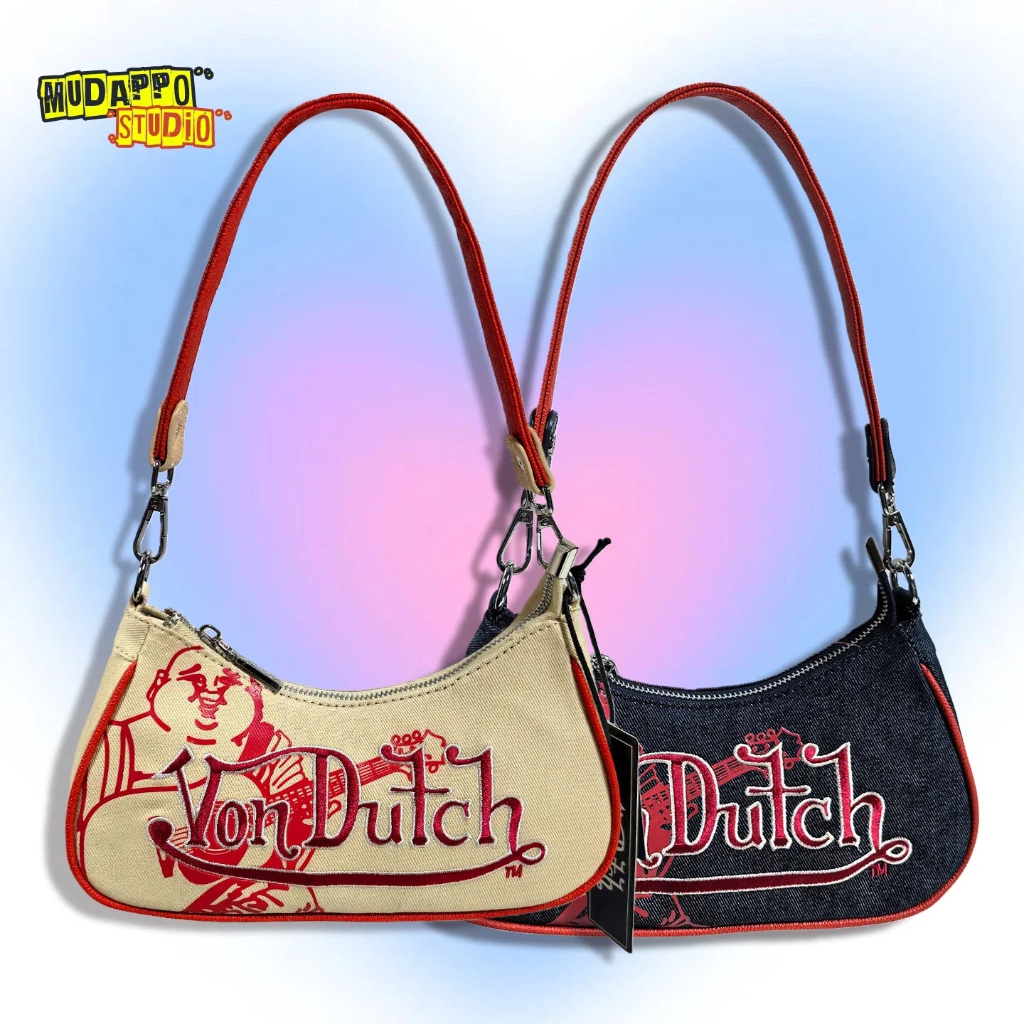 Trendy Y2K Moon Shoulder Bag